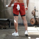 Shorts Camuflado Pro 2 em 1