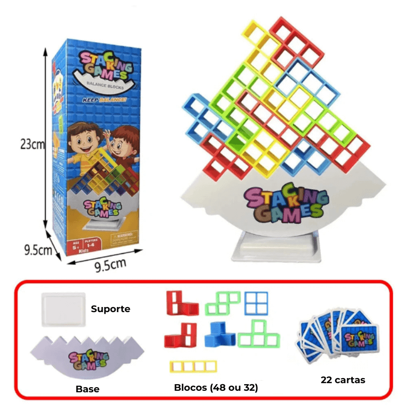 Torre Maluca – Empilhe Sem Cair