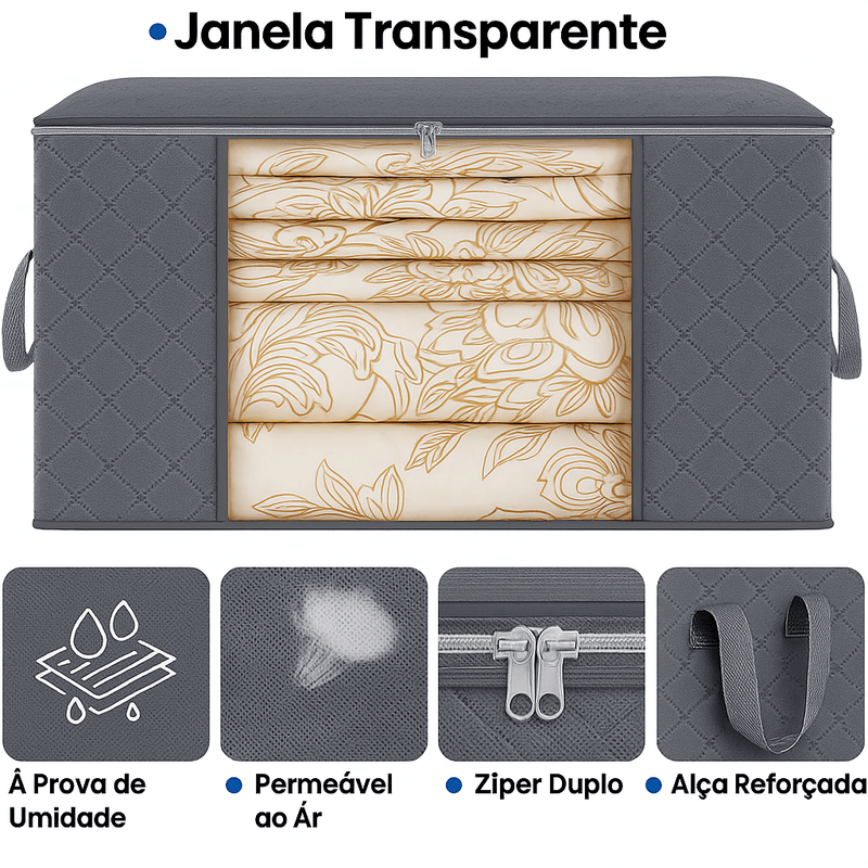 Organizador de Roupas e Cobertores