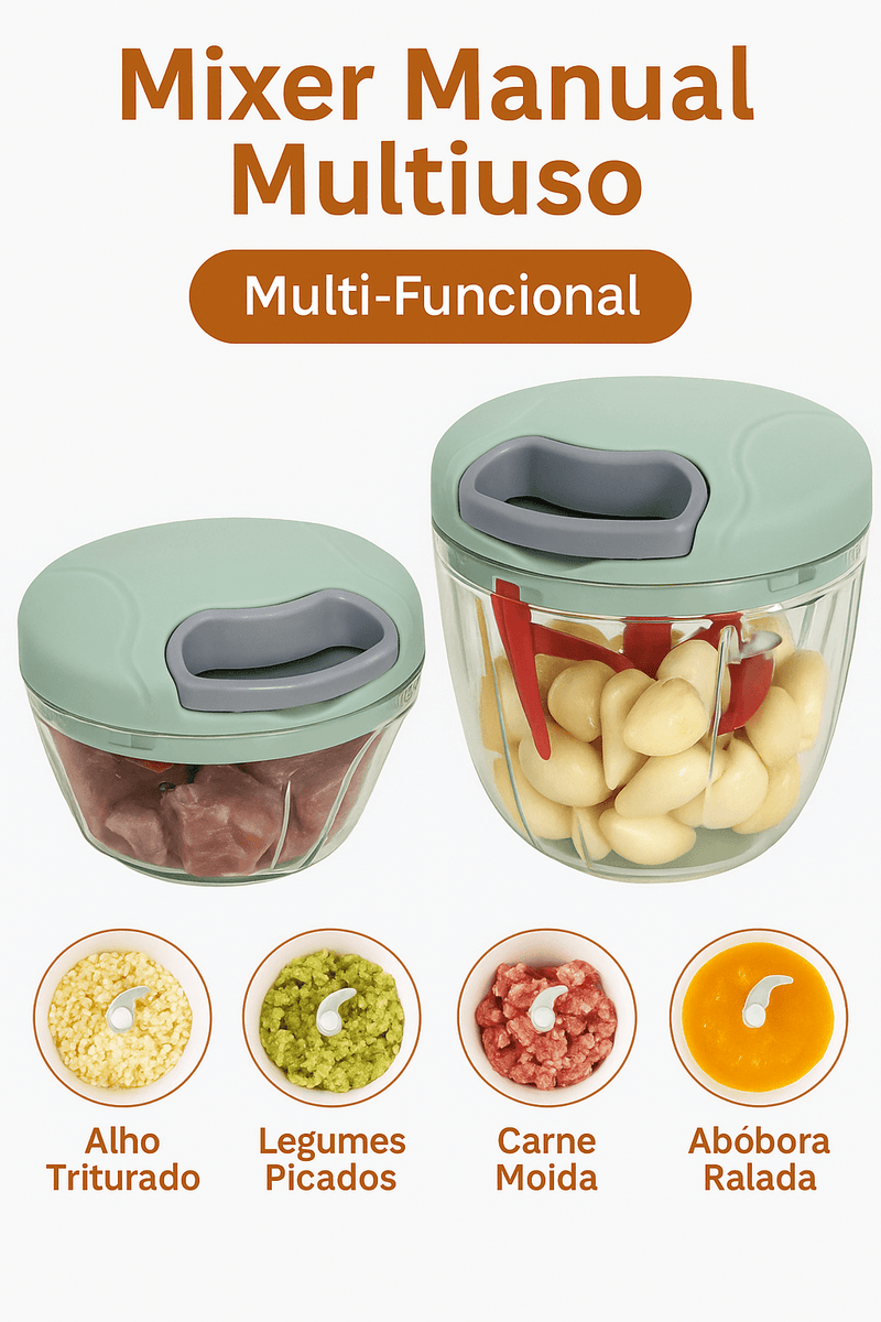 Mixer Manual para Cozinha