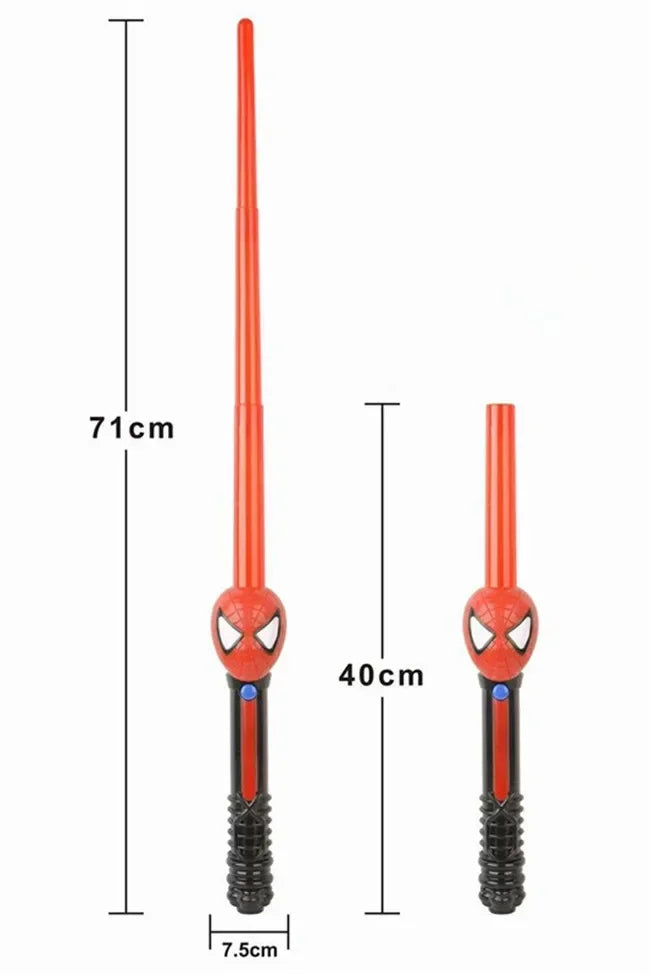 Sabre de Luz dos Superpoderes – Luz e Som dos Heróis Marvel