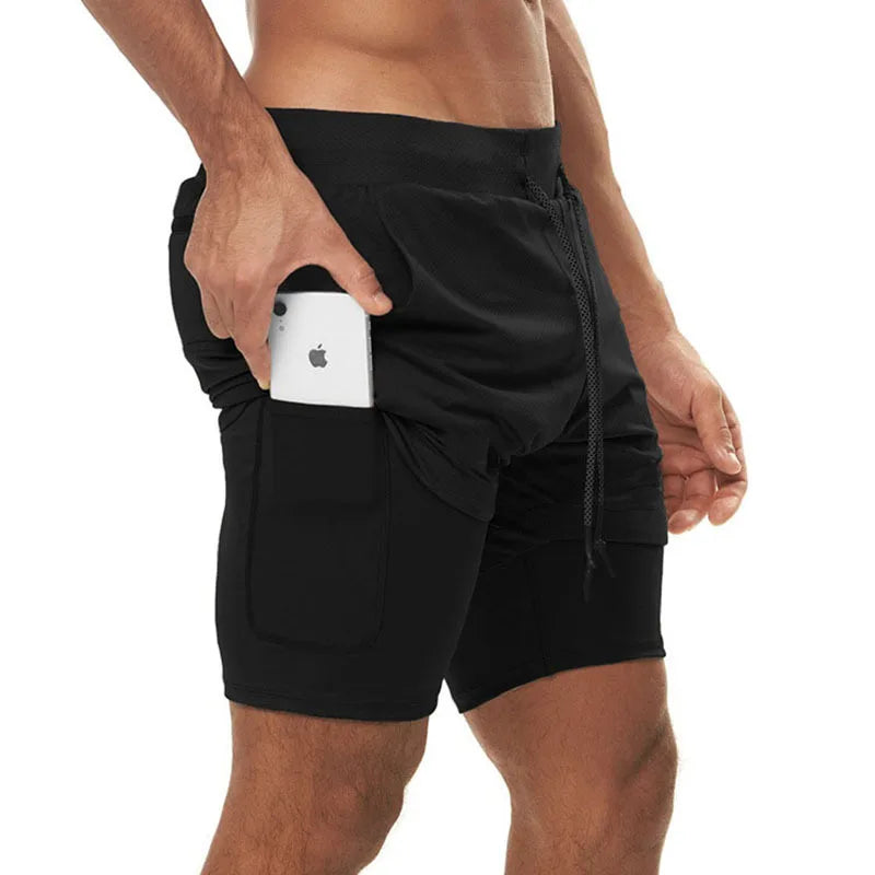 Shorts Camuflado Pro 2 em 1