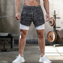 Shorts Camuflado Pro 2 em 1