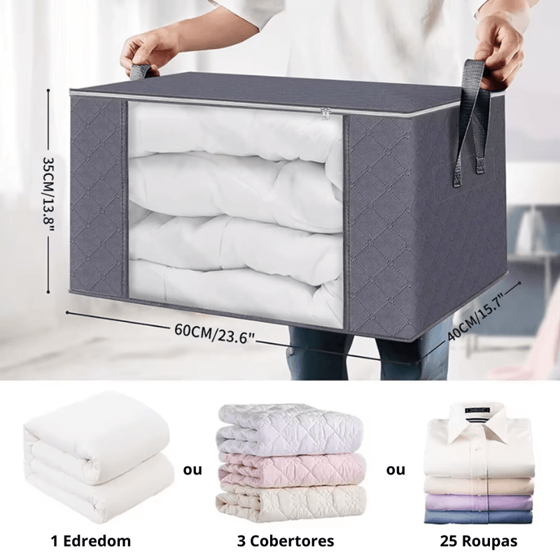 Organizador de Roupas e Cobertores