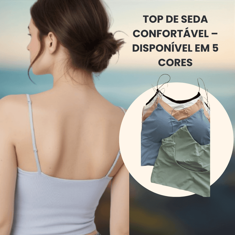 Top de Seda Confortável